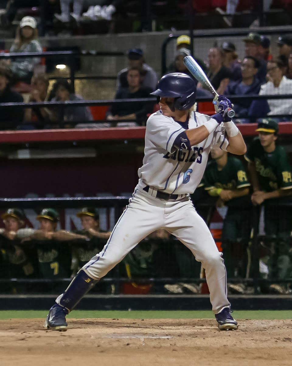 Trevor Smith at bat